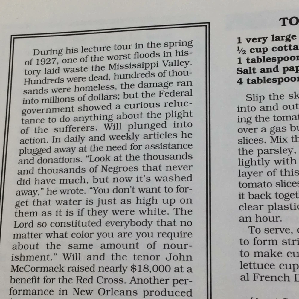 Will Rogers Spiced w/Wit-More Aunt Susan Recipes